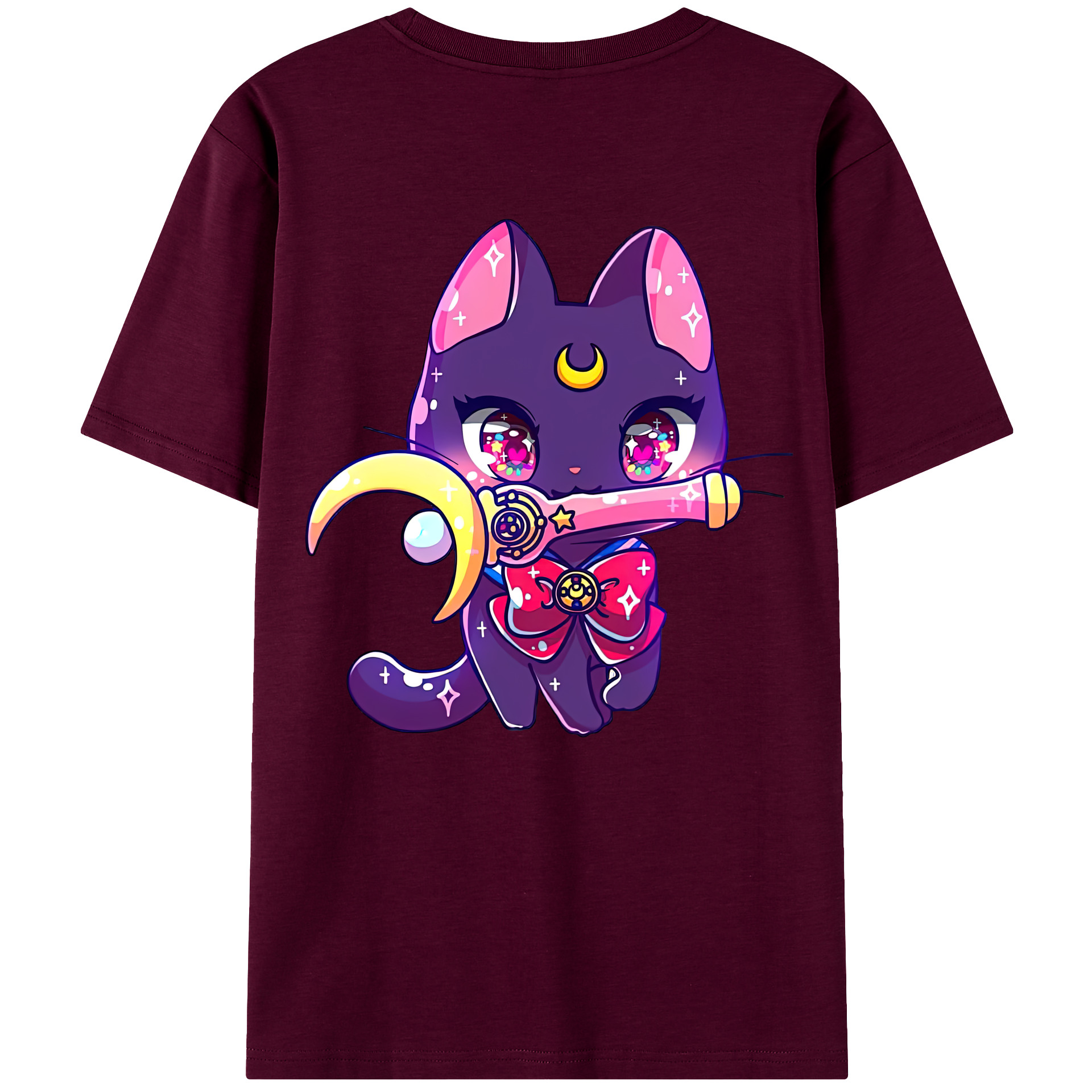 （画像用） 美少女戦士セーラームーン Sailor Moon レディース半袖Tシャツ(バックプリント)